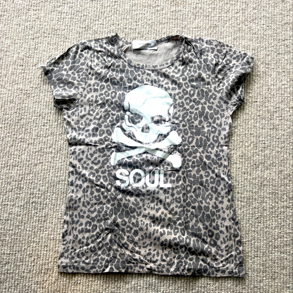 Soul Cycle grey cotton cotton tee shirt xs